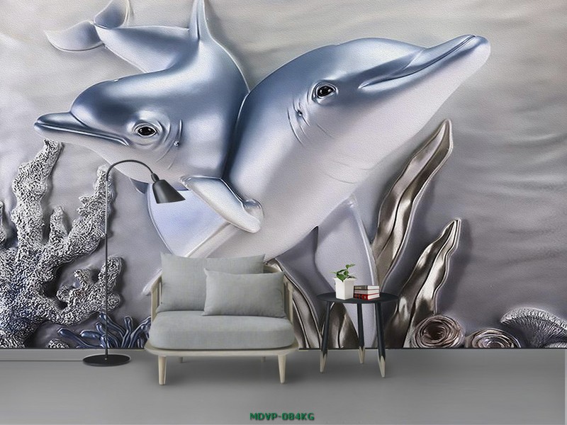 Tranh cá heo MDVP-084KG